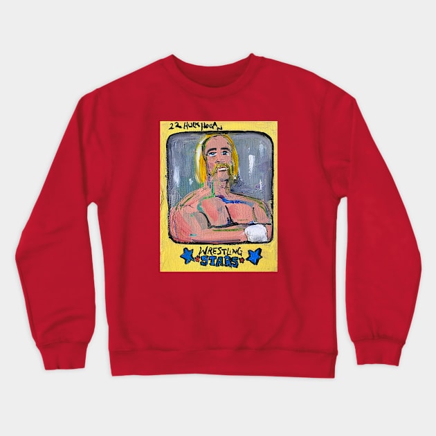 Hulk Hogan Crewneck Sweatshirt by ElSantosWorld